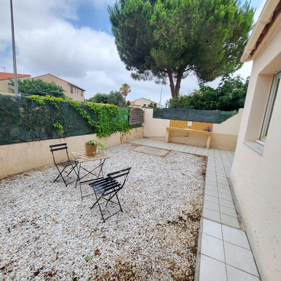 Bel Appartement Avec Jardin De 30M2 , Climatise Avec Parking Et Arrivee Autonome Cabestany Εξωτερικό φωτογραφία