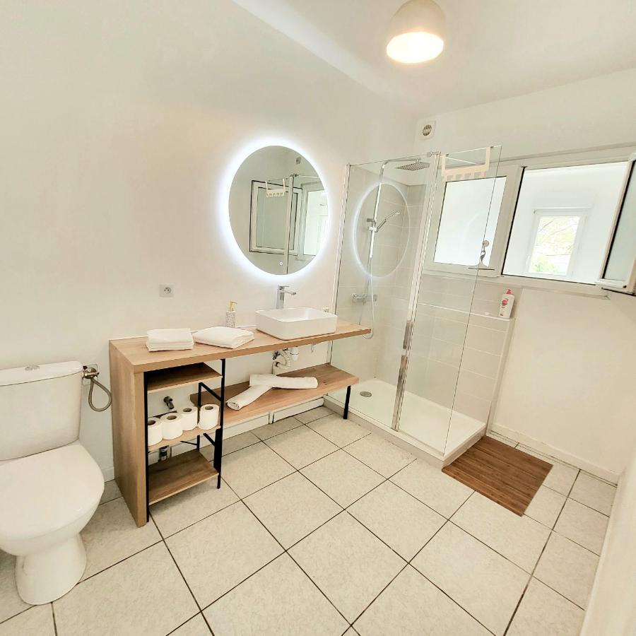 Bel Appartement Avec Jardin De 30M2 , Climatise Avec Parking Et Arrivee Autonome Cabestany Εξωτερικό φωτογραφία